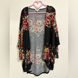 🩶Meraki Gray and Black Knit Top🩶